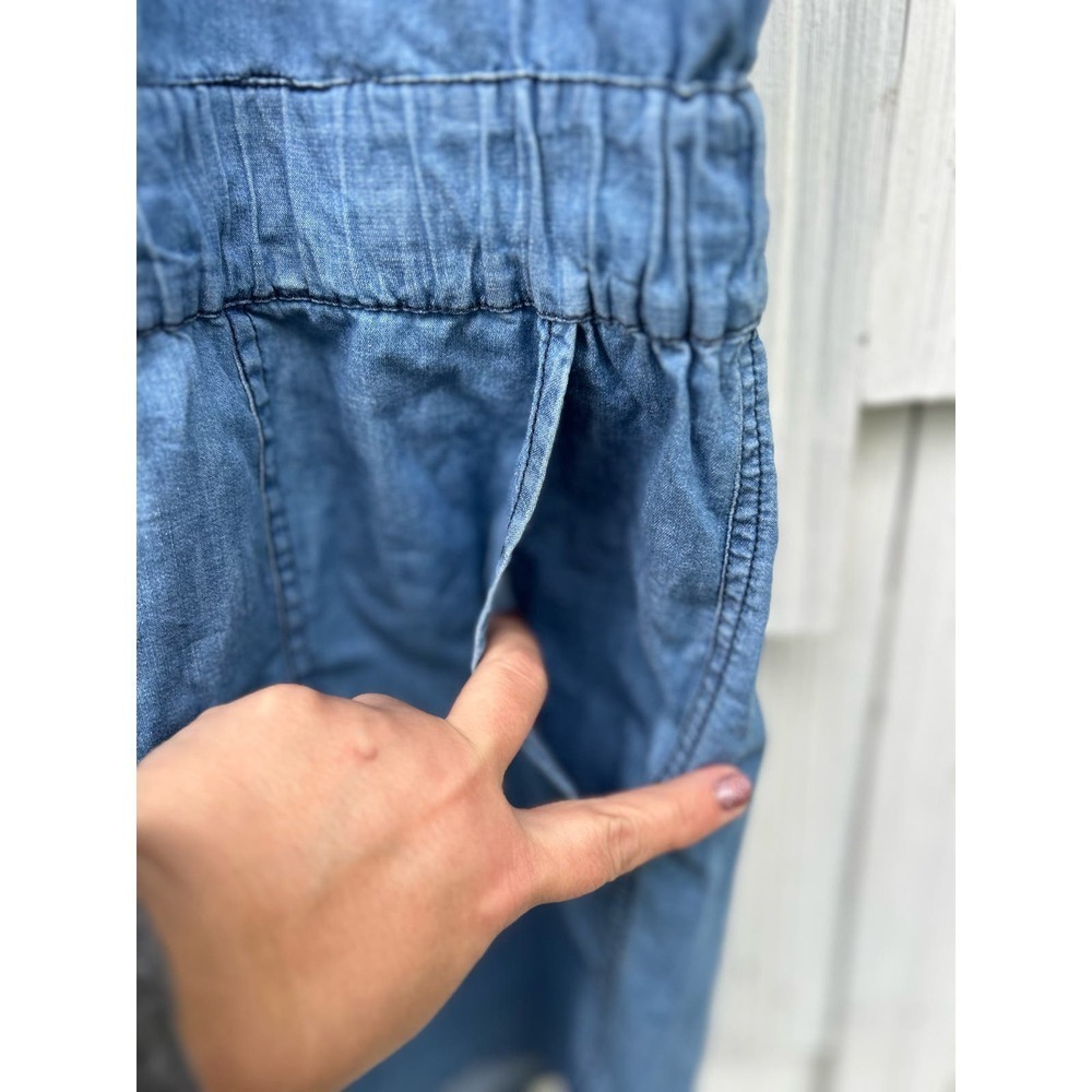 torrid Light Blue Denim Romper - Picture 6 of 9